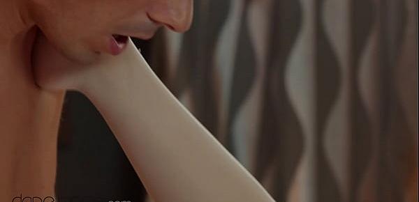 Dane Jones Small tits Hungarian euro babe Nikki Fox romantic sex with talented lover